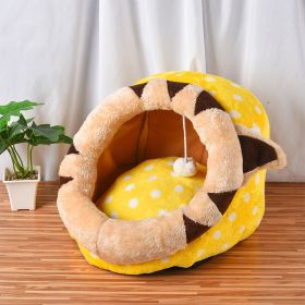 Pet Cat Warm Pet Bed, Kennel Tent House Pet Bed, Cat Bed Winter Super Soft Pet Bed for Dogs Kitten, Self Warming and Improved Sleep Pets Bed