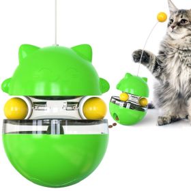 KIMPETS Cats Toy Tumbler Tracks Leaking Food Ball Toys Interactive Cat Intelligence Training Amusement Pet Products Cat Tunnel